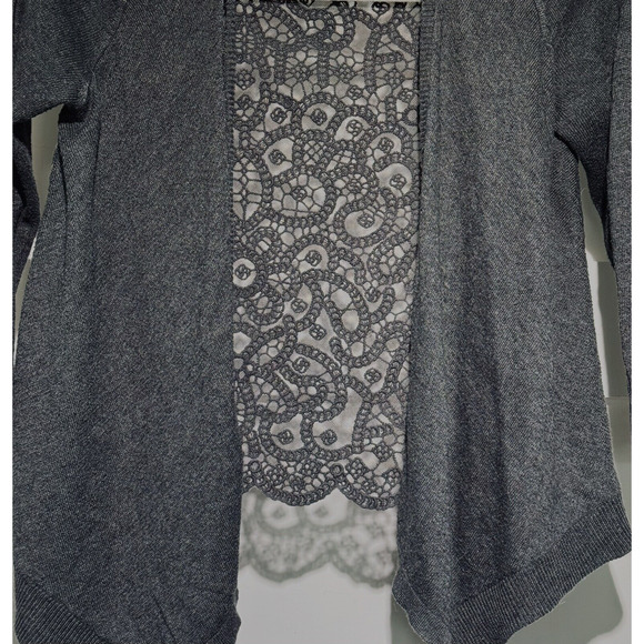 American Eagle Outfitters Open Cardigan Lace Sweater Size XS - Picture 3 of 8
